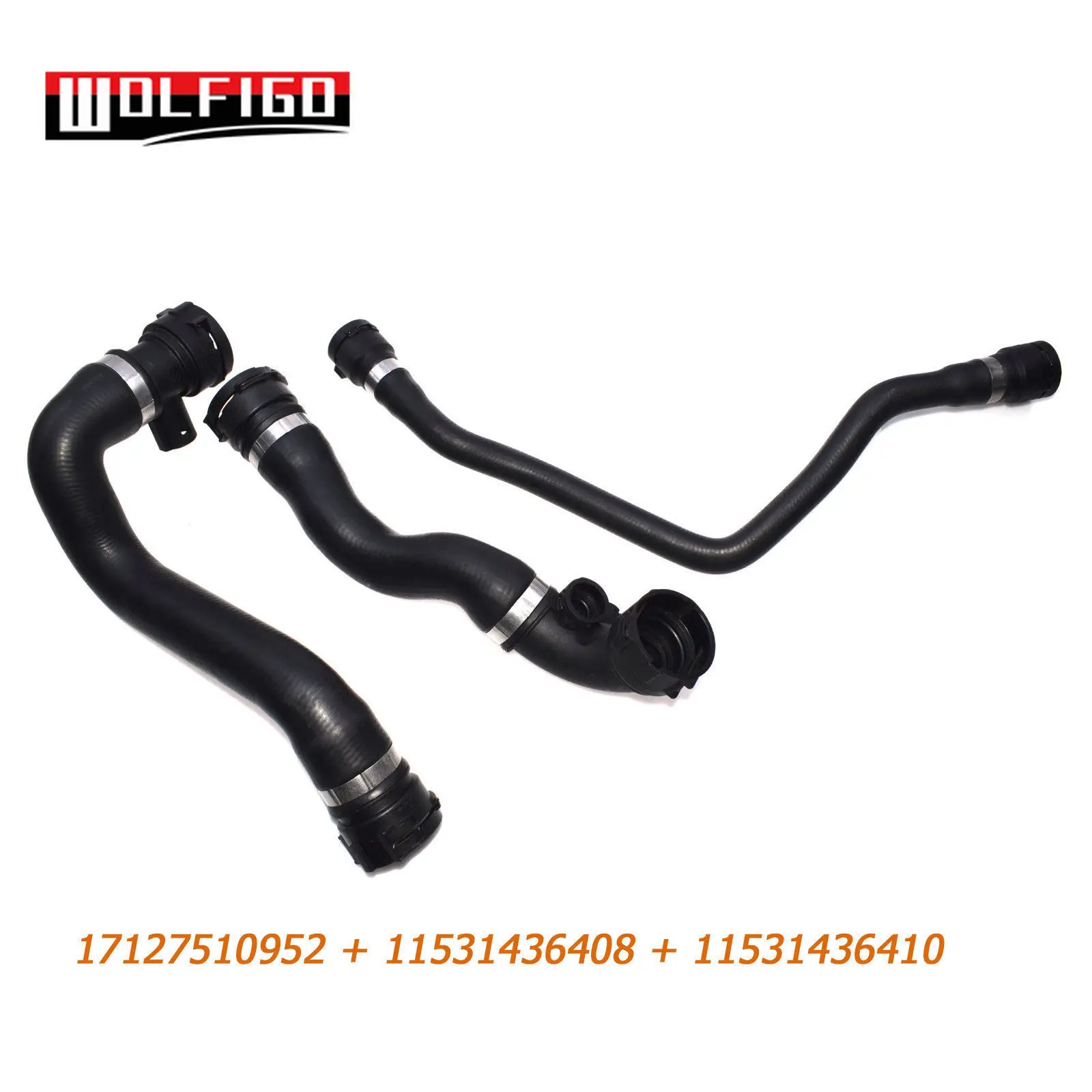WOLFIGO 1 PC / 2 PCS / 3PCS Upper Lower Radiator Hose Lower Expansion Tank to Coolant Pipe Hose For BMW E46 323i 328i 330xi
WOLFIGO 1 PC / 2 PCS / 3PCS Upper Lower Radiator Hose Lower Expansion Tank to Coolant Pipe Hose For BMW E46 323i 328i 330xi