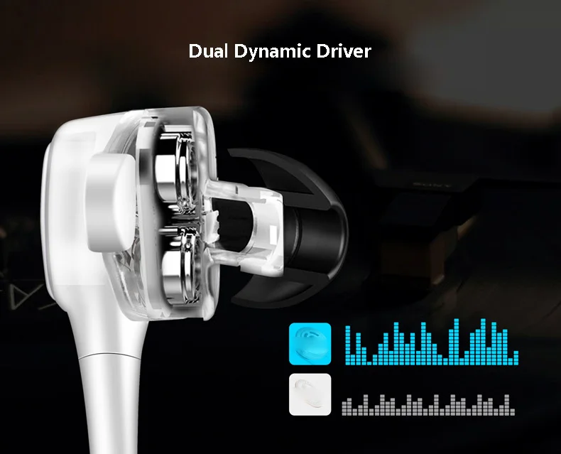 Double Unit Dual Driver Sport Earphone 3.5mm Jack Headset Hands Free with Mic Music Earphone for All Phone Pc
Double Unit Dual Driver Sport Earphone 3.5mm Jack Headset Hands Free with Mic Music Earphone for All Phone Pc