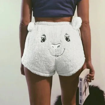 Cute Cartoon Pattern Fleece Fashion Embroidery Pattern White Band Width Loose Shorts Female Autumn And Winter
Cute Cartoon Pattern Fleece Fashion Embroidery Pattern White Band Width Loose Shorts Female Autumn And Winter