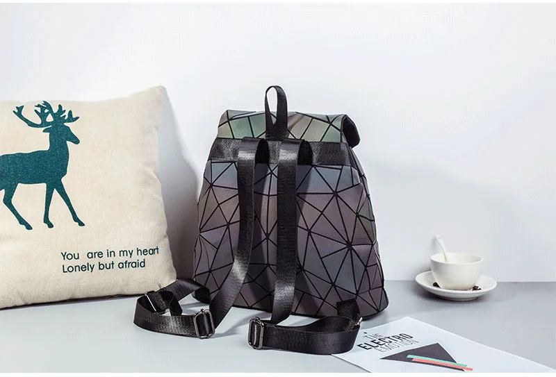 Geometric Lumnious Backpacks for Women HTB1rB22Xk9E3KVjSZFGq6A19XXaS - Geometric Lumnious Backpacks for Women