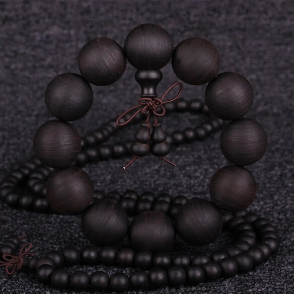 Vietnamese Eaglewood 8mm 108 Round Beads Bracelet Buddhist Men's Prayer Mala Screw Thread Sink in Water Wood Buddha Beads 20mm
Vietnamese Eaglewood 8mm 108 Round Beads Bracelet Buddhist Men's Prayer Mala Screw Thread Sink in Water Wood Buddha Beads 20mm