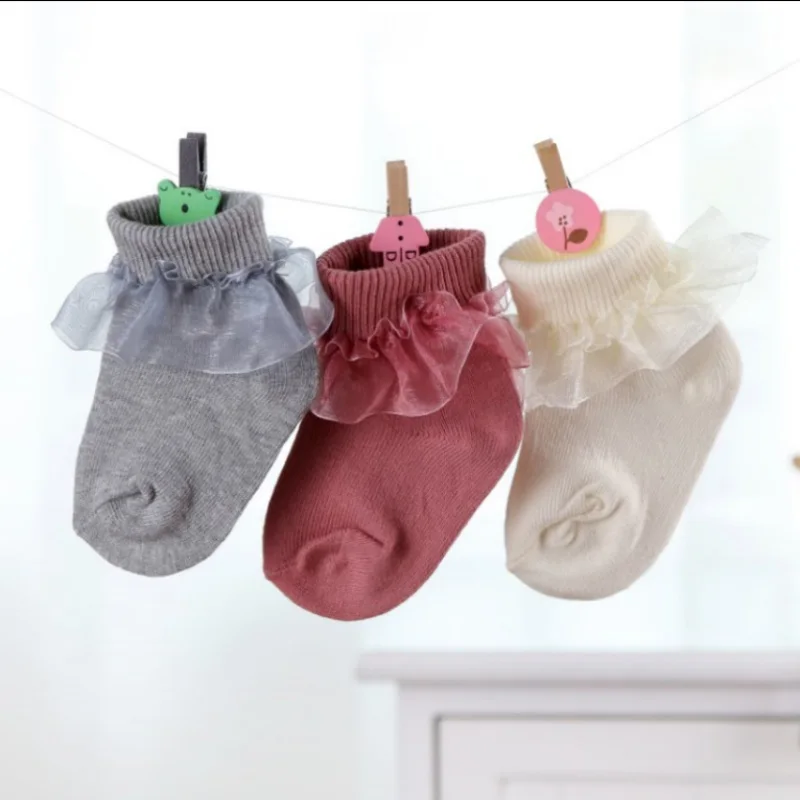Cute3 Pairs/set Baby Socks Infant Socks for Girls Boys Newborns Socks Holiday Birthday Gifts for Baby Girls 0-4 Years
Cute3 Pairs/set Baby Socks Infant Socks for Girls Boys Newborns Socks Holiday Birthday Gifts for Baby Girls 0-4 Years