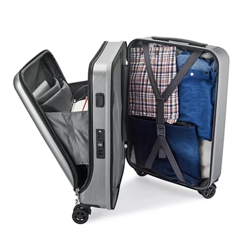 New Cabin Rolling Luggage with Laptop bag Travel Suitcase,Women Trolley suitcase with Charging USB,Men Upscale Business luggage
New Cabin Rolling Luggage with Laptop bag Travel Suitcase,Women Trolley suitcase with Charging USB,Men Upscale Business luggage