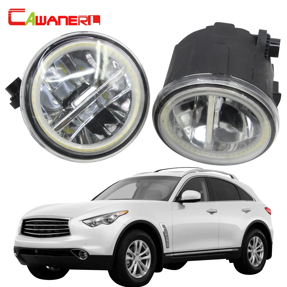 Cawanerl For Infiniti FX FX35 FX37 FX45 FX50 FX30D 2006-2015 Car 4000LM LED Bulb Fog Light Angel Eye Daytime Running Light 12V
Cawanerl For Infiniti FX FX35 FX37 FX45 FX50 FX30D 2006-2015 Car 4000LM LED Bulb Fog Light Angel Eye Daytime Running Light 12V