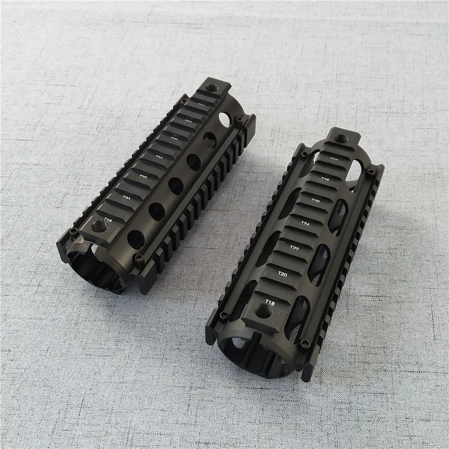 Hunting Tactical Airsoft AR-15 M4 Handguard Carbine 6.7 Inch RIS Quad Rail 2 Piece Drop-In Picatinny Mounting Rifle Accessories
Hunting Tactical Airsoft AR-15 M4 Handguard Carbine 6.7 Inch RIS Quad Rail 2 Piece Drop-In Picatinny Mounting Rifle Accessories