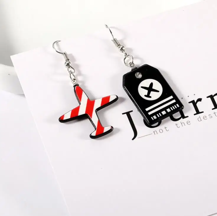 Woman For Earrings Fashion Jewelry Girl Trend Gift Clasp Dangler Eardrop Pendant Gold Cute Cartoon Airplane
Woman For Earrings Fashion Jewelry Girl Trend Gift Clasp Dangler Eardrop Pendant Gold Cute Cartoon Airplane