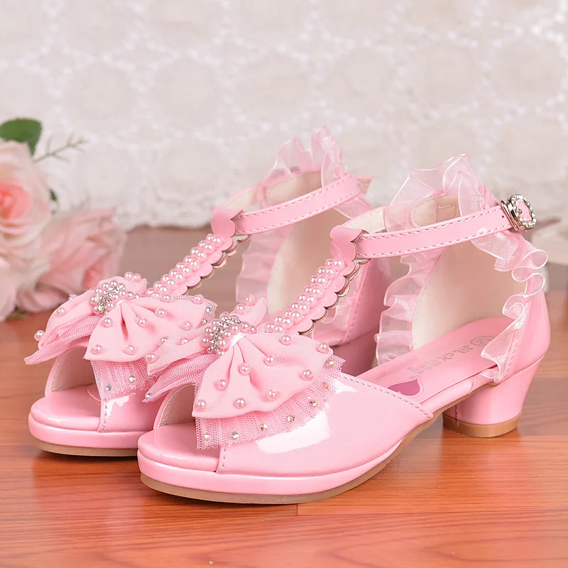 Children Girls High Heel Shoes For Kids Princess Sandals Bowtie Knot Infant Baby Girls Shoes For Party And Wedding Pink White
Children Girls High Heel Shoes For Kids Princess Sandals Bowtie Knot Infant Baby Girls Shoes For Party And Wedding Pink White