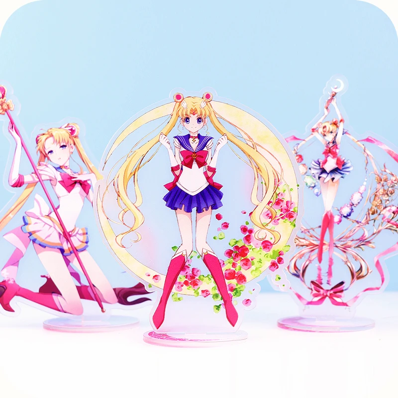 Anime Sailor Moon Tsukino Usagi Beautiful Acrylic Stand Figure Desktop Decoration Collection Model Toy Doll Gifts
Anime Sailor Moon Tsukino Usagi Beautiful Acrylic Stand Figure Desktop Decoration Collection Model Toy Doll Gifts