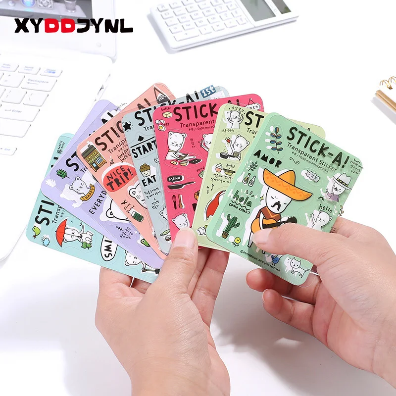 5sheet/5lot Kawaii Stationery Sticker Creative Cartoon Bear for Kids Stickers Diary Decoration Adesivos School Supplies
5sheet/5lot Kawaii Stationery Sticker Creative Cartoon Bear for Kids Stickers Diary Decoration Adesivos School Supplies