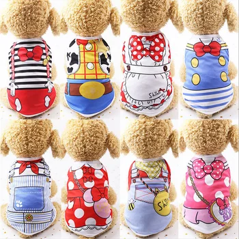 Cartoon full range Cat small dog clothes pet clothes cat clothes Spring Summer new factory outlet Teddy Puppy clothes suit A
Cartoon full range Cat small dog clothes pet clothes cat clothes Spring Summer new factory outlet Teddy Puppy clothes suit A