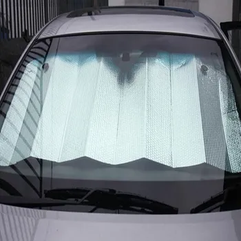 1 Piece 130*65cm Folding Car Windshield Visor Cover Front Rear Block Window Anti-sunshine Anti-snow Insulation Reflective Film
1 Piece 130*65cm Folding Car Windshield Visor Cover Front Rear Block Window Anti-sunshine Anti-snow Insulation Reflective Film