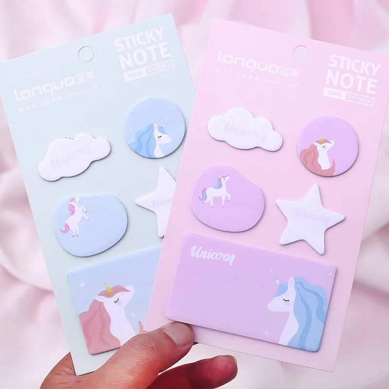 Star Cloud Unicorn Memo Pad Cute Self-Adhesive N Times Sticky Notes Stationery Sticker School Supplies Bookmark Label
Star Cloud Unicorn Memo Pad Cute Self-Adhesive N Times Sticky Notes Stationery Sticker School Supplies Bookmark Label
