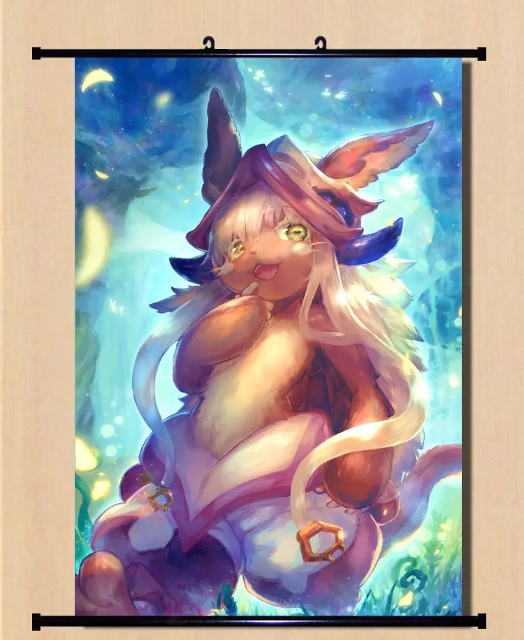 Anime Made in Abyss Nanachi Home Decor Poster Wall Scroll Cos Gift