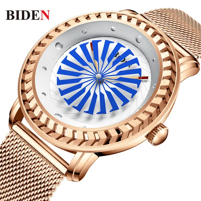 BIDEN Luxury Brand Quartz Watch Men Stainless steel mesh belt Waterproof Clock Fashion Simple Creativity Wristwatch Relogio
BIDEN Luxury Brand Quartz Watch Men Stainless steel mesh belt Waterproof Clock Fashion Simple Creativity Wristwatch Relogio