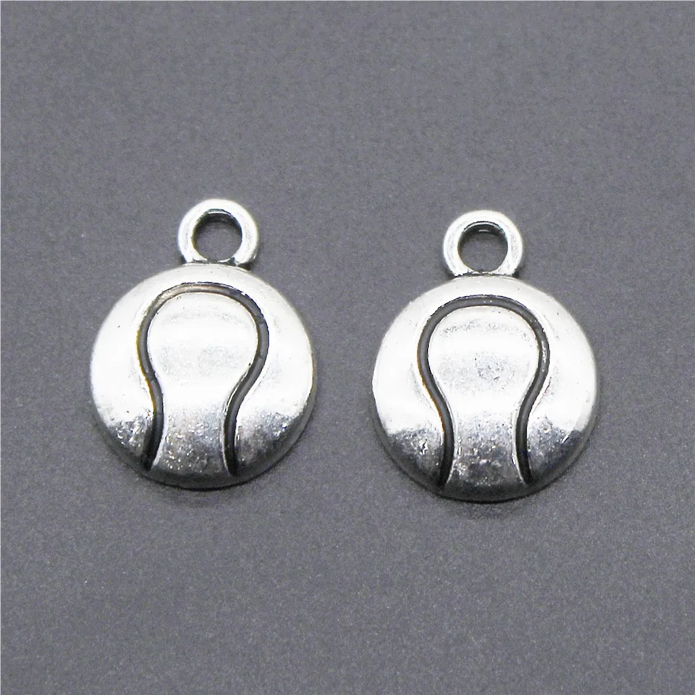8pcs Antique Silver Tone 13x10mm Tennis Charms Pendant For Jewelry Making Diy Jewelry Findings
8pcs Antique Silver Tone 13x10mm Tennis Charms Pendant For Jewelry Making Diy Jewelry Findings