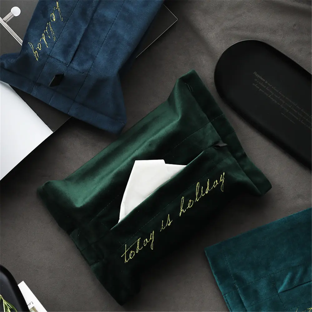 Advanced Embroidery Velvet Tissue Storage Bag Scandinavian Paper Tower Bag Organizer Draw Paper Storage Container for Home Car
Advanced Embroidery Velvet Tissue Storage Bag Scandinavian Paper Tower Bag Organizer Draw Paper Storage Container for Home Car
