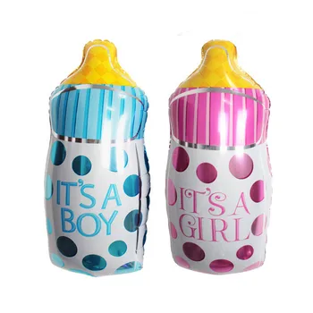 50pcs/lot Mini Milk bottle shape air balloons its a boy its a girl baby show Birthday Party Decoration foil globos kids toys
50pcs/lot Mini Milk bottle shape air balloons its a boy its a girl baby show Birthday Party Decoration foil globos kids toys