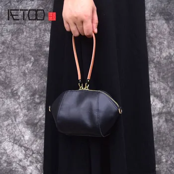 AETOO Leather mini soft leather clutch bag top layer leather ladies small bag storage wrist bag mini bag purse
AETOO Leather mini soft leather clutch bag top layer leather ladies small bag storage wrist bag mini bag purse