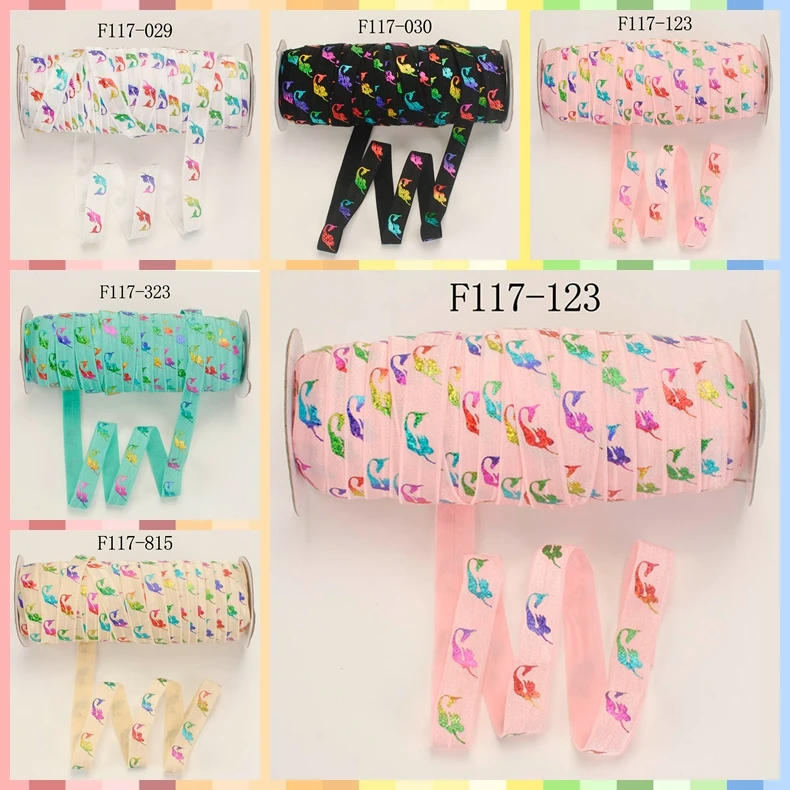 High stretch color colorful foil foe ribbon 5 yards 5/8" 16MM Mermaid printed FOE elastic ribbons
High stretch color colorful foil foe ribbon 5 yards 5/8" 16MM Mermaid printed FOE elastic ribbons