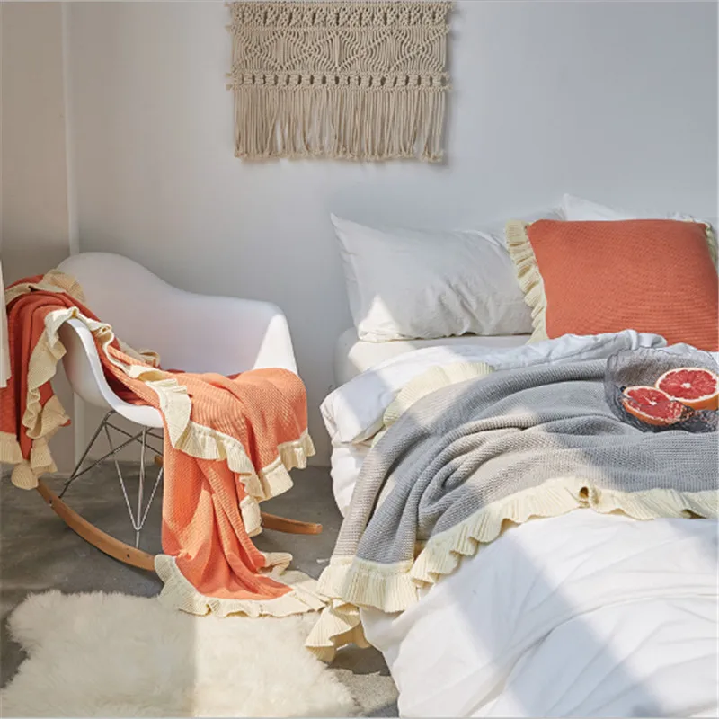 Hap-deer Lotus Leaf Knitting 130x160cm Cotton Bed Blankets for Beds Waffle Cotton Throw Blankets for Adults for Sofa
Hap-deer Lotus Leaf Knitting 130x160cm Cotton Bed Blankets for Beds Waffle Cotton Throw Blankets for Adults for Sofa