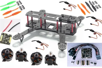 250 Mini Pure Carbon Fiber Quadcopter Frame NAZE32 6DOF Flight Controller 2204 2300/1806 2280KV Motor 12A ESC 5030 Prop
250 Mini Pure Carbon Fiber Quadcopter Frame NAZE32 6DOF Flight Controller 2204 2300/1806 2280KV Motor 12A ESC 5030 Prop