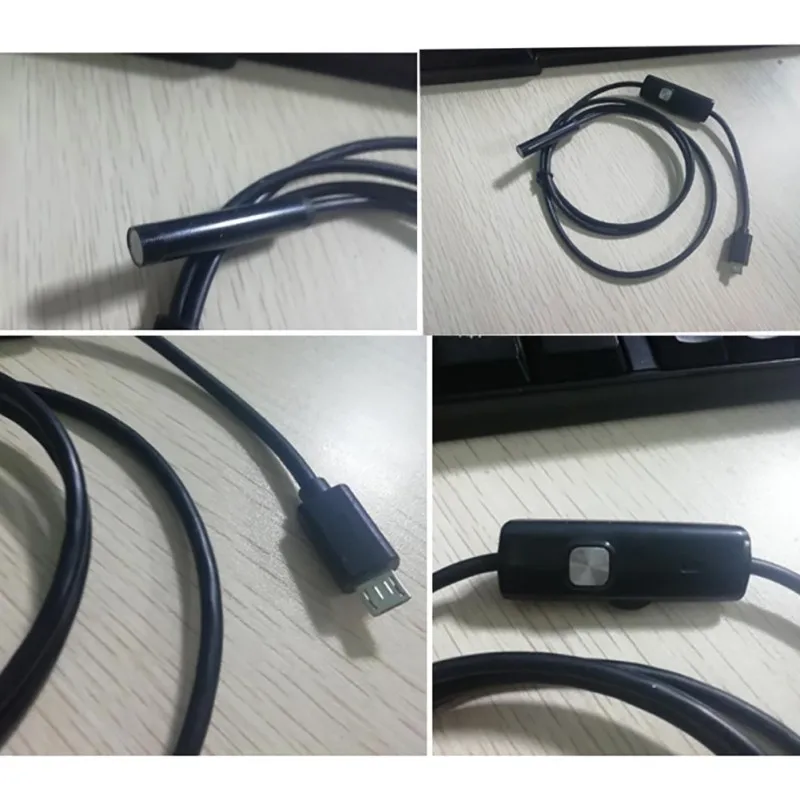 IP67 Waterproof 7mm For Android USB Endoscope Camera Lens 6 LED Pipe Inspection Borescope For PC Smartphones 1m 1.5m 2m 3.5m 5m
IP67 Waterproof 7mm For Android USB Endoscope Camera Lens 6 LED Pipe Inspection Borescope For PC Smartphones 1m 1.5m 2m 3.5m 5m