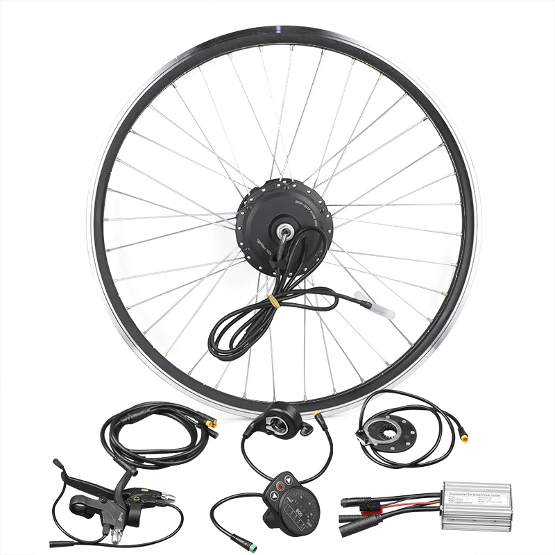 

Bicicleta electrica ebike wheel hub Motor Conversion kit GP-G24F 36V 250W/350W DC Gear Brushless 24" front wheel motor kits