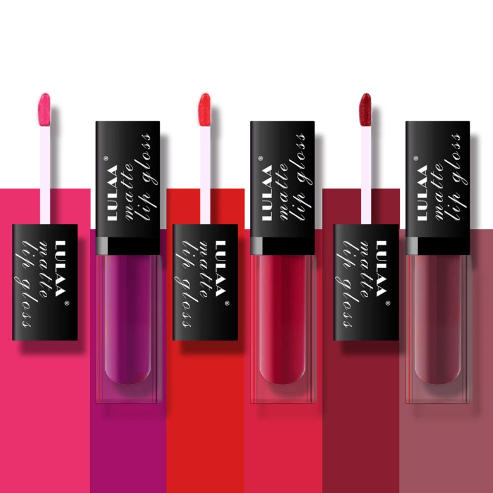 1Pc LULAA 8 Color Matte lip gloss Lips Pigment Non-stick cup Sexy Makeup liquid lipstick Anti-watercolor make up Lip glaze TSLM1
1Pc LULAA 8 Color Matte lip gloss Lips Pigment Non-stick cup Sexy Makeup liquid lipstick Anti-watercolor make up Lip glaze TSLM1