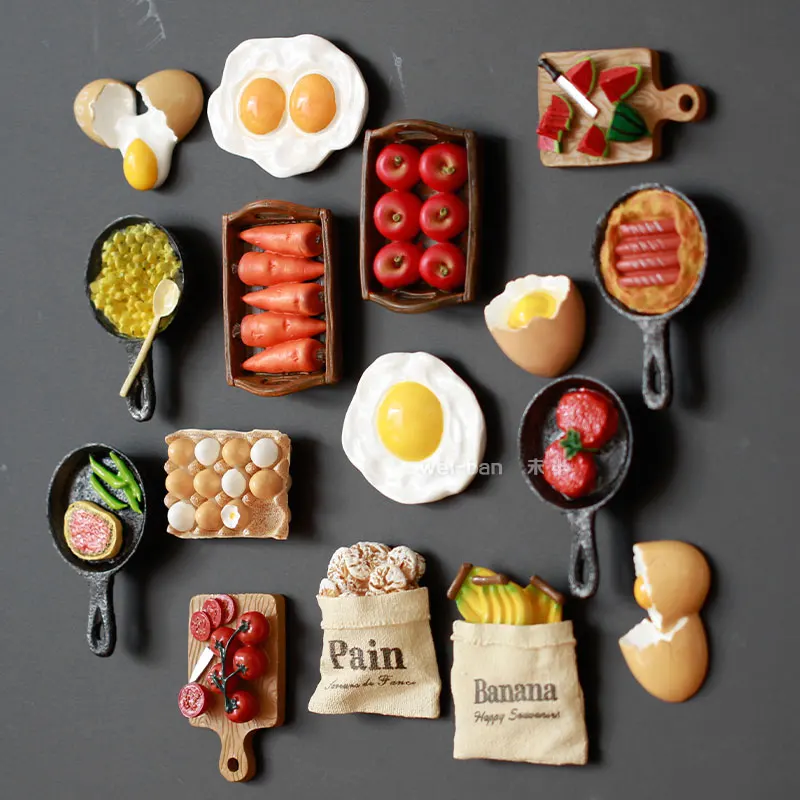2019 new arrival Gourmet breakfast series refrigerator stickers creative personality fridge magnet decor fridge magnets
2019 new arrival Gourmet breakfast series refrigerator stickers creative personality fridge magnet decor fridge magnets