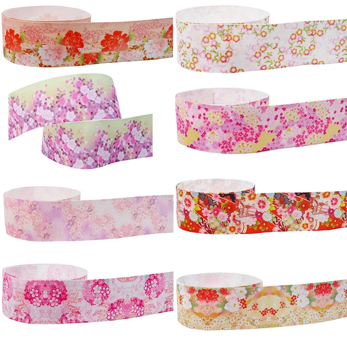 kingsens 50& 10 yard/lot 38mm printed grogr ribbon Japan pattern flower hairbows handmake DIY materials kimono accessory ribbons
kingsens 50& 10 yard/lot 38mm printed grogr ribbon Japan pattern flower hairbows handmake DIY materials kimono accessory ribbons