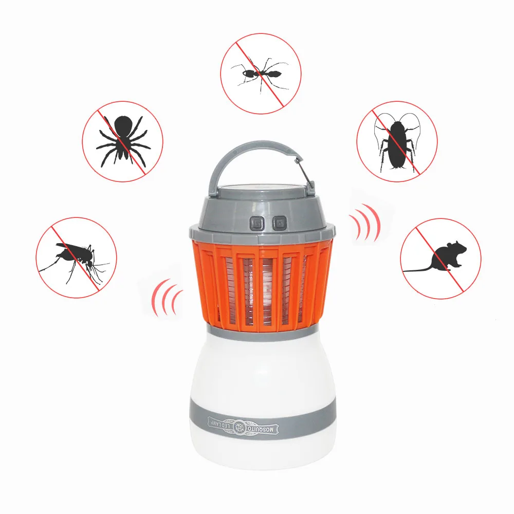 2 in1 Camping Light Bulb USB Charging LED Mosquito Killer Lamp Waterproof Repellant Pest Insect Mosquito Killer Pest Control
2 in1 Camping Light Bulb USB Charging LED Mosquito Killer Lamp Waterproof Repellant Pest Insect Mosquito Killer Pest Control