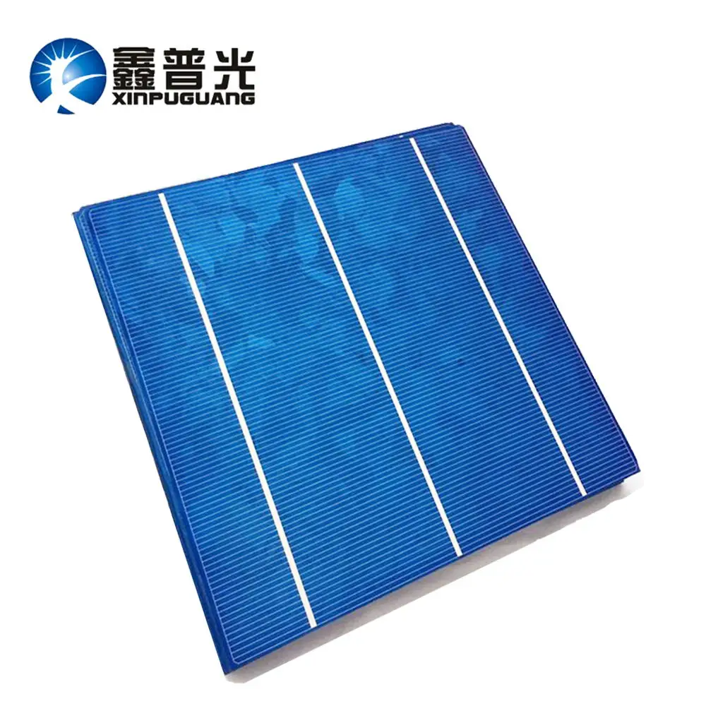 XINPUGUANG 25pcs 156*153MM 4.4W solar cell Polysilicon silicon PV module Photovoltaic 19% efficiency DIY 100W solar panel 0.5V
XINPUGUANG 25pcs 156*153MM 4.4W solar cell Polysilicon silicon PV module Photovoltaic 19% efficiency DIY 100W solar panel 0.5V