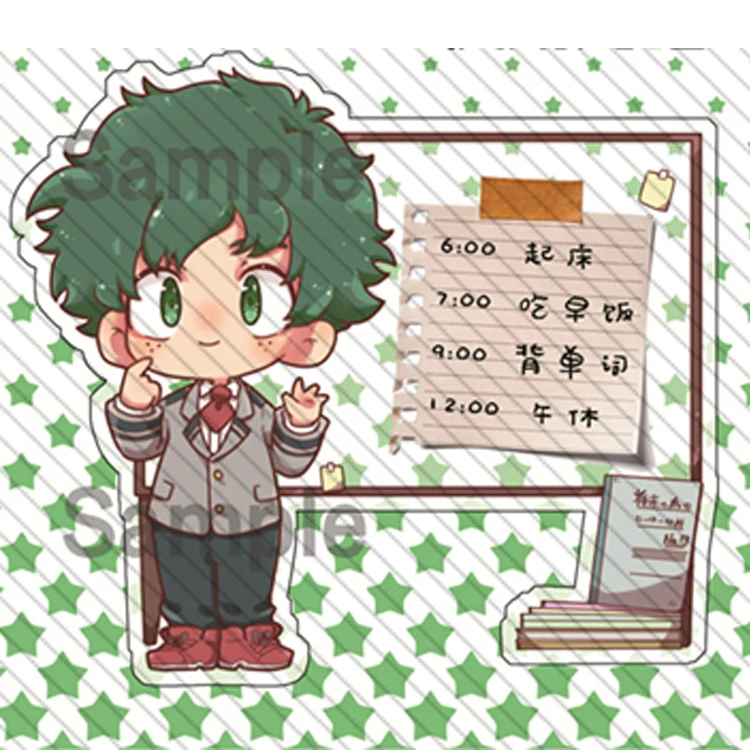Anime My Boku no Hero Academia Todoroki Shoto Bakugou Katsuki Prompt Board Acrylic Stand Figure Model Cosplay Halloween Gift
Anime My Boku no Hero Academia Todoroki Shoto Bakugou Katsuki Prompt Board Acrylic Stand Figure Model Cosplay Halloween Gift
