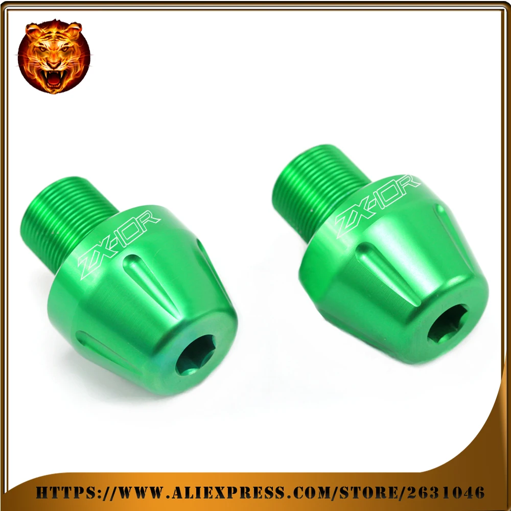 Motorcycle Hand End Grip Ends Bar Handlebar Caps Cover For KAWASAKI KAWASAKI NINJA ZX-10R ZX10R 2004-2005 green black cnc Logo
Motorcycle Hand End Grip Ends Bar Handlebar Caps Cover For KAWASAKI KAWASAKI NINJA ZX-10R ZX10R 2004-2005 green black cnc Logo