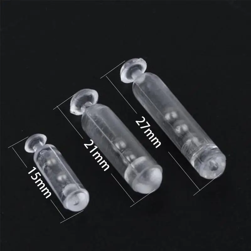 10pcs fishing accessories 3 balls tube glass Lure Rattles for soft bait Glass Tube noisy ringing balls Shake 27mm/21mm/15mm
10pcs fishing accessories 3 balls tube glass Lure Rattles for soft bait Glass Tube noisy ringing balls Shake 27mm/21mm/15mm