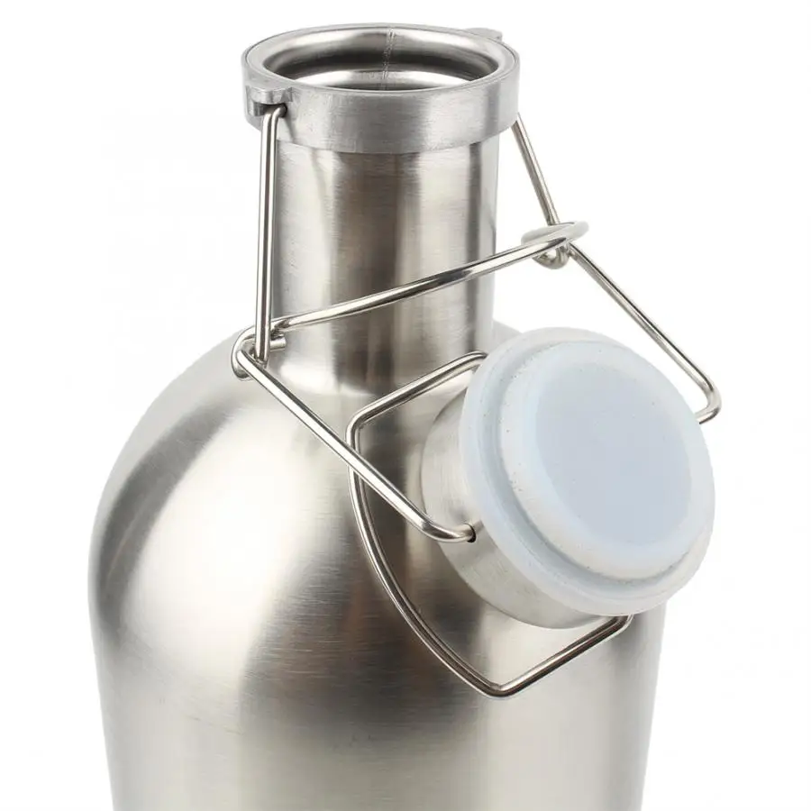 Beer Keg 2L Portable Stainless Steel Swing Cover Beer Keg Barrel Liquor Bottle Wine Pot With Sealing Lid Homebrew Beer
Beer Keg 2L Portable Stainless Steel Swing Cover Beer Keg Barrel Liquor Bottle Wine Pot With Sealing Lid Homebrew Beer