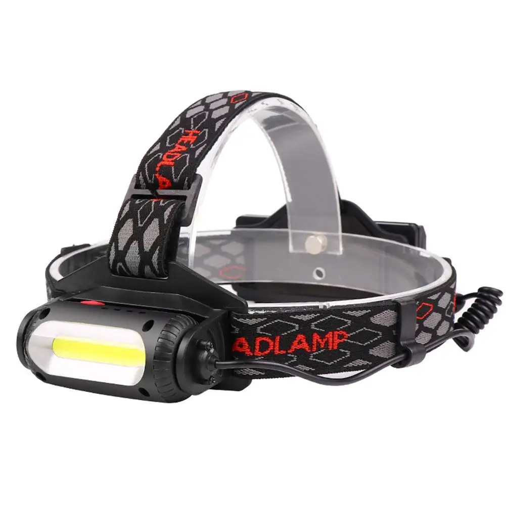 LED Headlamp COB LED Light Source Surface With Strap For Camping And More Rechargeable USB Headlight
LED Headlamp COB LED Light Source Surface With Strap For Camping And More Rechargeable USB Headlight
