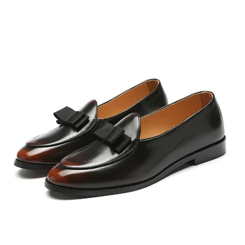 2020 New Style Pointed Toe Leather Shoes Men Elegant Formal Shoes Large Size Men Shoes Fashion Slip-on Dress Shoes Men Classic
2020 New Style Pointed Toe Leather Shoes Men Elegant Formal Shoes Large Size Men Shoes Fashion Slip-on Dress Shoes Men Classic