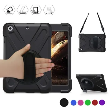 Shockproof Kid Case for iPad Mini 3 2 1 360 Degrees Swivel Stand Hand Grip Strap Shoulder Strap PC Silicone Cover for iPad Mini
Shockproof Kid Case for iPad Mini 3 2 1 360 Degrees Swivel Stand Hand Grip Strap Shoulder Strap PC Silicone Cover for iPad Mini