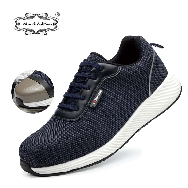 New exhibition 2019 Mens Safety Work Shoes Anti-Smashing Steel Toe Breathable Shoes EVA outsole Lightweight Protective sneaker 
New exhibition 2019 Mens Safety Work Shoes Anti-Smashing Steel Toe Breathable Shoes EVA outsole Lightweight Protective sneaker