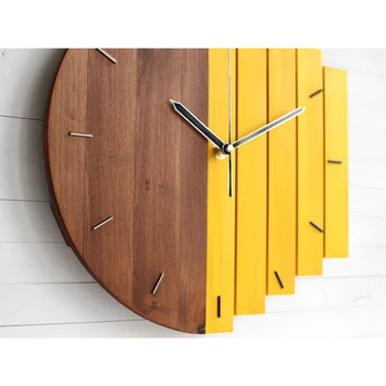 Slient Xylophone Wooden Wall Clock Modern Design Vintage Rustic Shabby Clock Quiet Art Watch Home Decoration
Slient Xylophone Wooden Wall Clock Modern Design Vintage Rustic Shabby Clock Quiet Art Watch Home Decoration