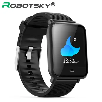 Q9 Smart Watch Blood Pressure Heart Rate Sleep Monitor Bracelet IP67 Waterproof Sport Fitness Trakcer Watch Men Women Smartwatch
Q9 Smart Watch Blood Pressure Heart Rate Sleep Monitor Bracelet IP67 Waterproof Sport Fitness Trakcer Watch Men Women Smartwatch