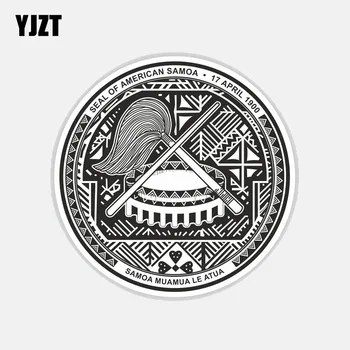 YJZT 11.4CM*11.4CM Funny Samoa Round Motorcycle Car Sticker Helmet Body Decal 6-2807
YJZT 11.4CM*11.4CM Funny Samoa Round Motorcycle Car Sticker Helmet Body Decal 6-2807