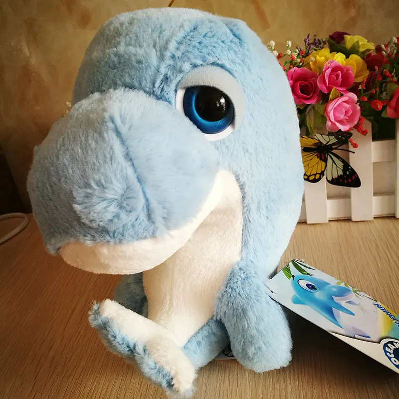 Big Eyed Stuffed Dolphin Plush Toy Tcc Cute Animal Doll 23cm Good Quality Christmas Gift Girls Kids Toy Big headz Head
Big Eyed Stuffed Dolphin Plush Toy Tcc Cute Animal Doll 23cm Good Quality Christmas Gift Girls Kids Toy Big headz Head
