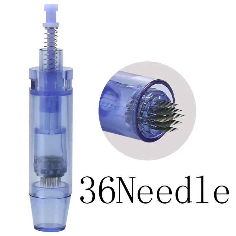 50PCS Electric Derma Pen Needles Bayonet 36 pin MYM Cartridge For Auto Microneedle Derma Pen 36 pin Dr. Pen Needle Tip
50PCS Electric Derma Pen Needles Bayonet 36 pin MYM Cartridge For Auto Microneedle Derma Pen 36 pin Dr. Pen Needle Tip