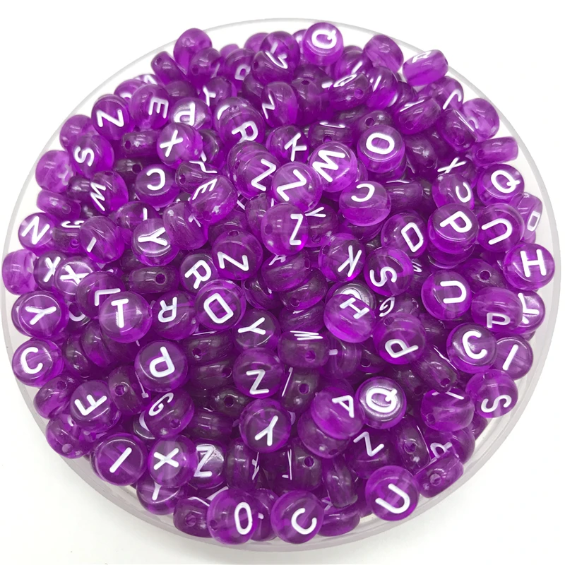 100pcs 7mm Letter Beads Purple Mix Oval Shape 26 Alphabet Charms DIY Beads For Bracelet Necklace Jewelry Making
100pcs 7mm Letter Beads Purple Mix Oval Shape 26 Alphabet Charms DIY Beads For Bracelet Necklace Jewelry Making