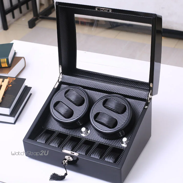 4+6 Watch Winder Automatic Rotation Watch Storage Display Case Box Slient Motor Wristwatch Boxes
4+6 Watch Winder Automatic Rotation Watch Storage Display Case Box Slient Motor Wristwatch Boxes