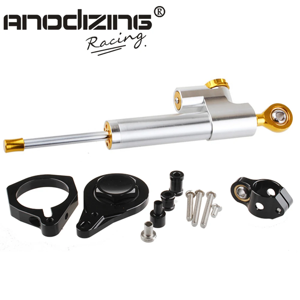 Motorcycle CNC Steering Damper Stabilizerlinear Reversed Safety Control for BMW S1000RR 2010-2011 with Bracket kit
Motorcycle CNC Steering Damper Stabilizerlinear Reversed Safety Control for BMW S1000RR 2010-2011 with Bracket kit