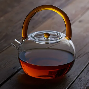 Creative Heat Resistant Apple Shape Glass Tea Pot Flower Tea Set Puer kettle Coffee Teapot 780ml
Creative Heat Resistant Apple Shape Glass Tea Pot Flower Tea Set Puer kettle Coffee Teapot 780ml
