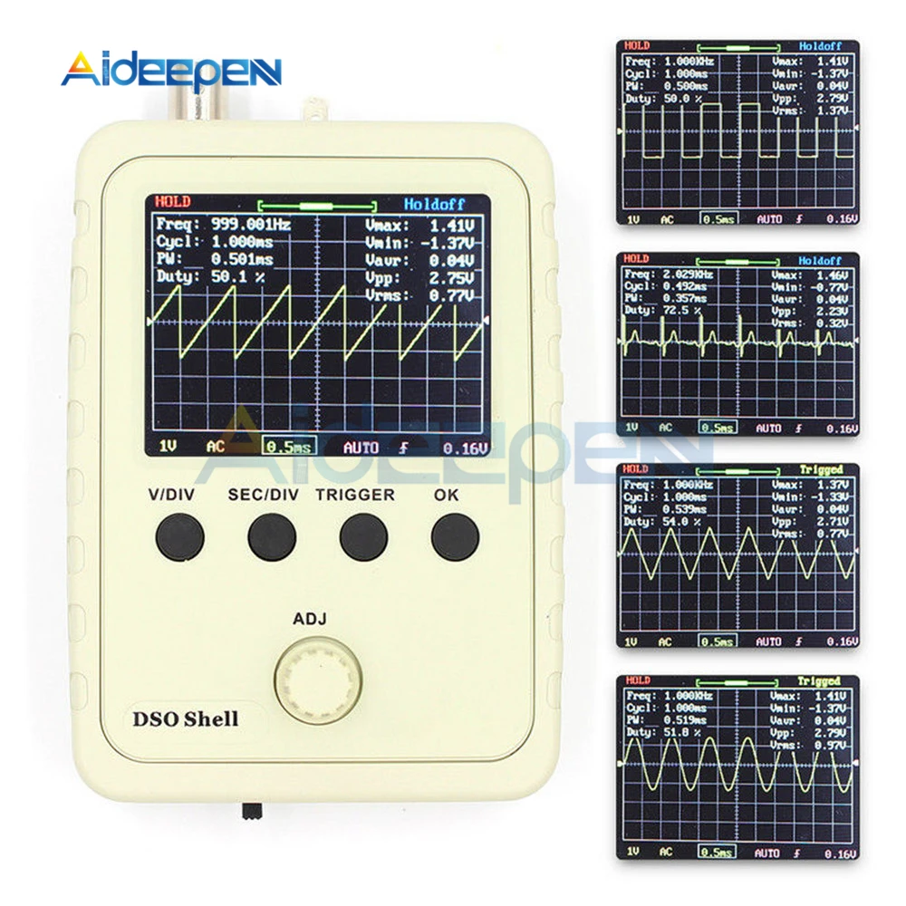 Fully Assembled Orignal Tech DS0150 15001K (DSO150) DIY Digital Oscilloscope Kit with Housing Case Box Wholesale
Fully Assembled Orignal Tech DS0150 15001K (DSO150) DIY Digital Oscilloscope Kit with Housing Case Box Wholesale
